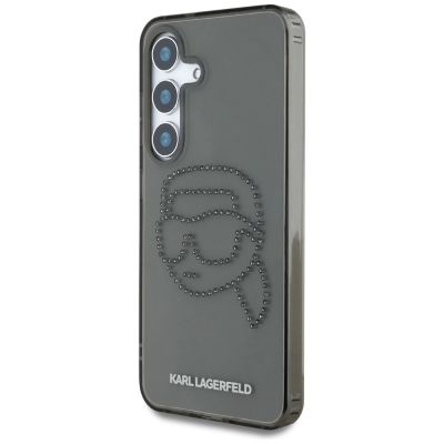 2. Etui Karl Lagerfeld Rhinestones Karl Head Logo Samsung Galaxy S25 czarny