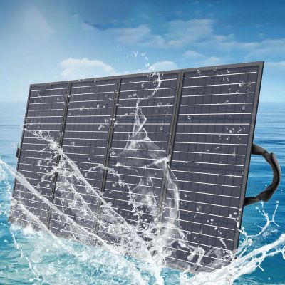 3. Ładowarka Choetech SC010 solarna turystyczna składana 160W - czarna