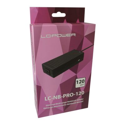 7. LC-Power LC-NB-PRO-120 adapter zasilający/ inwentor Wewnętrzna 120 W Czarny