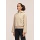 5. Kurtka damska CASALL Aria Zip Hoodie Jacket kolor beżowy