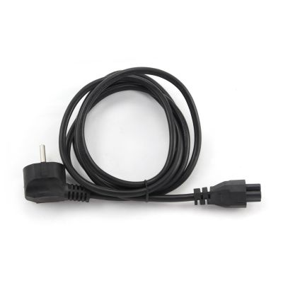 2. GEMBIRD KABEL ZASILAJĄCY DO NOTEBOOKA KONICZYNKA C5 (3 PIN) VDE 1M, CZARNY