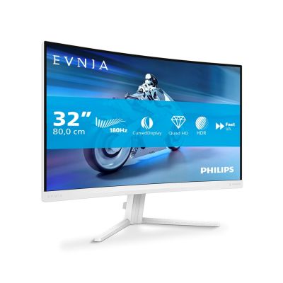 19. monitor Philips 80.0cm (31.5") 32M2C5501 16:09 2xHDMI+DP zakrzywiony w