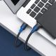 11. Kabel Ugreen US128 90576 USB-A 3.0 / USB-A 3.0 5Gb/s 3m - czarny