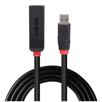2. Lindy 43400 huby i koncentratory USB 3.2 Gen 1 (3.1 Gen 1) Type-C 5000 Mbit/s Czarny