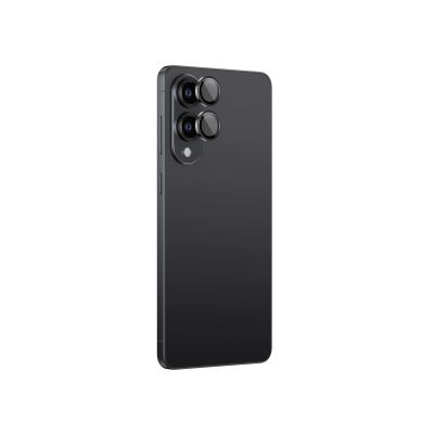 2. Szkło hartowane AMAZINGTHING Sapphire Radix AR Lens Glass na soczewki aparatu do Samsung S25 Edge - czarne