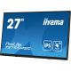 5. iiyama ProLite T2755MSC-B1 monitor komputerowy 68,6 cm (27") 1920 x 1080 px Full HD LED Ekran dotykowy Blad Czarny