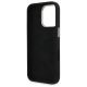 7. Etui Guess Silicone Script Metal Logo & Frame na iPhone 16 Pro Max - czarne