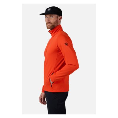 3. Bluza męska ROSSIGNOL Mid Layer Thin pomarańczowa