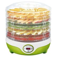 Sencor SFD 851GR odwadniacz żywności Jasnozielony, Przezroczysty 240 W