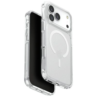 7. Etui UNIQ LifePro Xtreme Magclick Charging do iPhone 17 Pro Max - przezroczysty-brokat