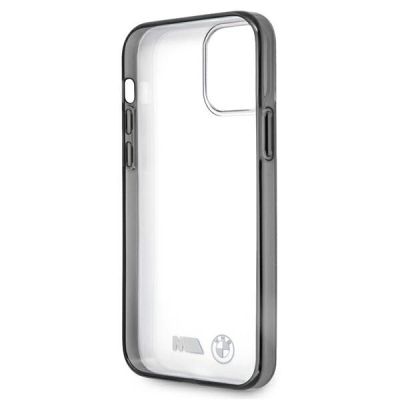 7. Etui BMW Sandblast na iPhone 12 mini - przezroczyste