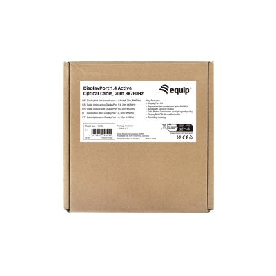 6. Wyposażenie - Kabel DisplayPort - DisplayPort (M) do DisplayPort (M) - DisplayPort 1.4 - 20.0m - Aktywny, Obsługuje 8K 30 Hz (7680 x 4320)
