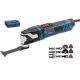 2. Bosch. Narzędzie wielofunkcyjne 550W GOP 55-36 Starlock Max + akcesoria