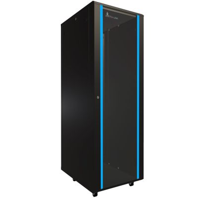 12. Extralink 37U 600x800 Czarna | Szafa rack | stojąca