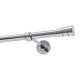 KARNISZ POJEDYNCZY FI 19 MM  CHROM 240 CM STOŻEK  KOWALSKI