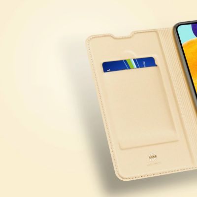 14. Dux Ducis Skin Pro kabura etui pokrowiec z klapką Samsung Galaxy A03s niebieski