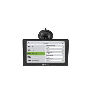 Navitel E777 Truck system nawigacji Stały 17,8 cm (7") Ekran dotykowy Czarny
