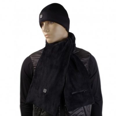 5. Glovii GA1B artykuł ochrony ciała w sportach zimowych Heated scarf Jazda na nartach, Snowboarding /Jazda na desce Unisex Poliester Czarny