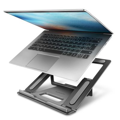 2. Axagon STND-L stojak na laptop Podstawka na notebooka Szary 40,6 cm (16")