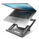 2. Axagon STND-L stojak na laptop Podstawka na notebooka Szary 40,6 cm (16")