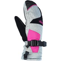 Rękawice narciarskie damskie VIKING Ronda Mitten Ski Lady jednopalczaste różowe   7