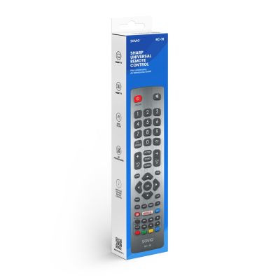 2. SAVIO PILOT UNIWERSALNY/ZAMIENNIK DO TV SHARP-SMART TV RC-19