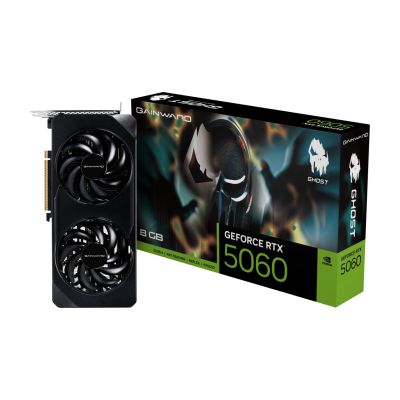 4. Gainward GeForce RTX 5060 Ghost - Karty graficzne
