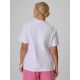 2. T-shirt loose z nadrukiem damski 4F 4FRSS26TTSHF3882-10S