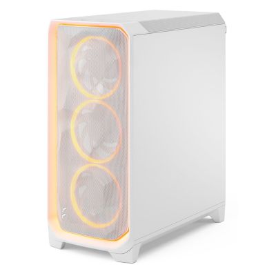 4. Etui Fractal Design Meshify 3 Ambience Pro RGB Clear Tint White