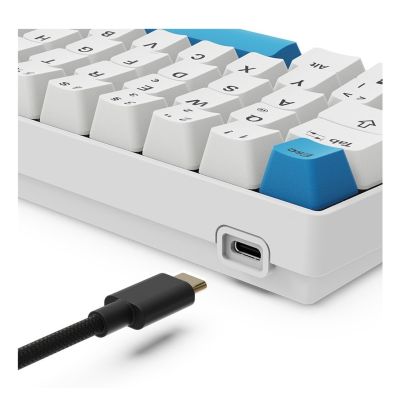 6. Klawiatura gamingowa Sharkoon Skiller SGK50 S4 Gen2 PBT wei-gel RGB