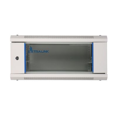 Extralink Szafa rack 4U 600x450 Szara montowana na ścianie