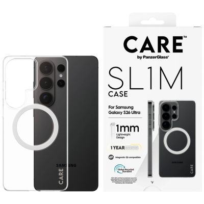 Etui CARE by PanzerGlass SL1M na Samsung Galaxy S26 Ultra - przezroczyste