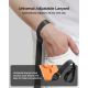 7. Smycz Spigen Universal Adjustable Lanyard Strap Wrist do telefonu - czarne