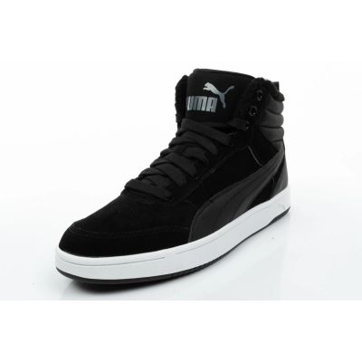 3. Puma buty męskie Rebound Street czarne za kostkę ocieplane