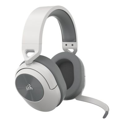 5. Corsair HS55 WIRELESS Zestaw słuchawkowy Bezprzewodowy Opaska na głowę Gaming Bluetooth Biały