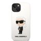 3. Etui Karl Lagerfeld Silicone Ikonik na iPhone 14 Plus - białe