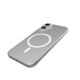 8. Etui Puro Lite Mag TPU+PC kompatybilne z MagSafe na iPhone 17 - przezroczyste z białym pierścieniem