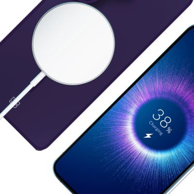 12. Etui 3mk Smoke MagCase na Samsung Galaxy S25 Ultra - fioletowe-półprzezroczyste