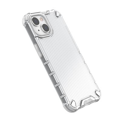 12. Ombre Protect Case etui do iPhone 14 pancerny pokrowiec różowo-niebieskie