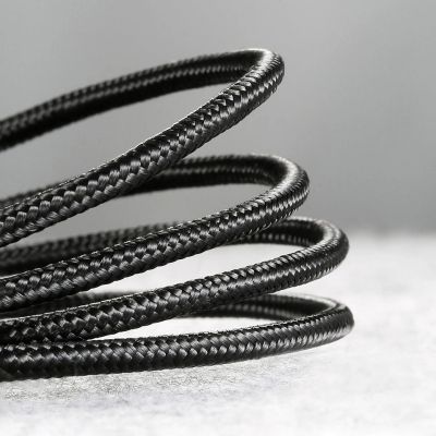 17. Baseus Cafule Cable wytrzymały nylonowy kabel przewód USB / micro USB 2A 3M czarno-czerwony (CAMKLF-H91)