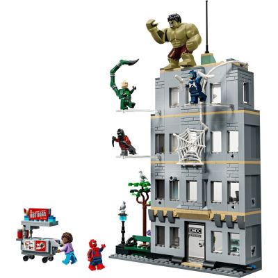 4. LEGO Marvel Super Heroes 76350 - Epickie starcie: Spider-Man kontra Hulk