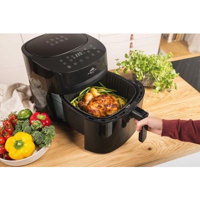 7. Eta Fritta Digi Podwójny 7,2 l Autonomiczny 1800 W Frytkownica na gorące powietrze Czarny