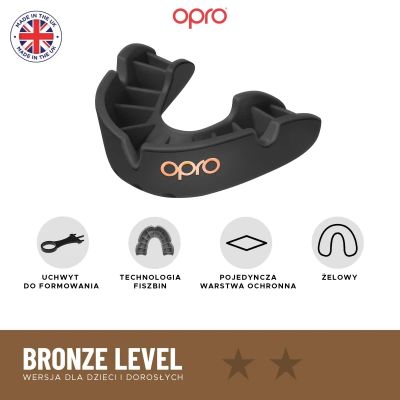 3. Ochraniacz szczęki OPRO UFC Bronze GEN2 1234_stm_white-Biały