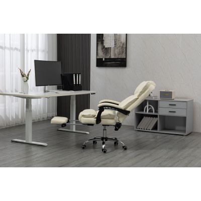 18. Activejet Fotel biurowy YK7416 beżowy