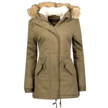 Parka damska Geographical Norway AMPURIA LADY 056 BS3 (WQ833F/GN-KAKI)