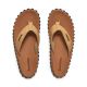 Japonki Gumbies Vegovert Flip-Flops Unisex Tan M GU-FFVEG128