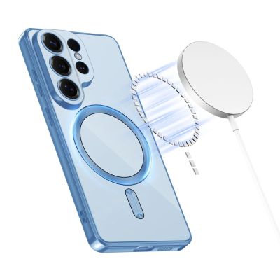3. Etui Tech-Protect MagFlex na Samsung Galaxy S26 Ultra - przezroczysto-niebieskie