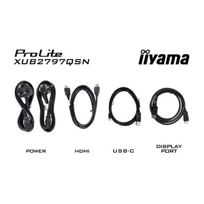 10. Monitor IIYAMA 68.5cm (27") XUB2797QSN-B2 16:9 HDMI+DP+USB-C