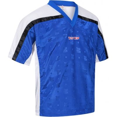 5. Bluza do pointfightingu TOP TEN niebiesko-biała (ZMIANA CENY)