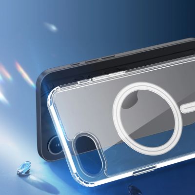 7. Etui Dux Ducis Clin Mag na iPhone 16e / 17e kompatybilne z MagSafe - czarne